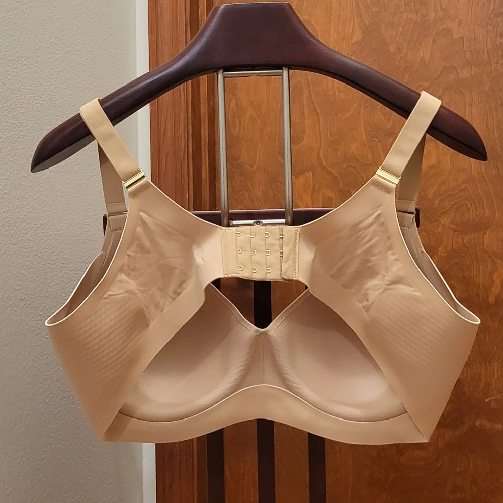 Honeylove | Cloud Embrace Wireless Contour T-shirt Bra Tan Size 42C - Picture 2 of 4